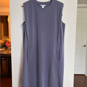 Athleta Seasoft Sleeveless Dress Violet